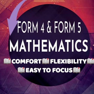 Telegram profile photo for F4&F5 SPM Maths Gallery