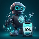 Telegram profile photo for قناه دعم قنوات 10K
