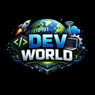 Telegram profile photo for DEV WORLD OFFICIAL CHANNEL