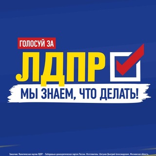 Telegram profile photo for ЛДПР – Кировская область