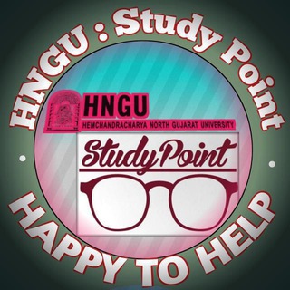 Telegram profile photo for HNGU: Study Point
