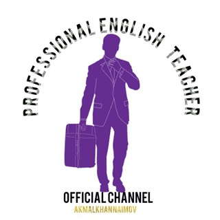 Telegram profile photo for Professional English Teacher | Official Channel