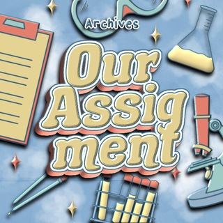 Telegram profile photo for Our Assigment Archive