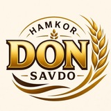 Telegram profile photo for 🌾 ХАМКОР ДОН САВДО 🤝 +998998870589 +998982226030