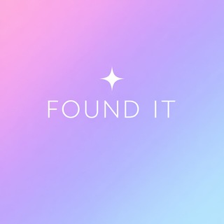 Telegram profile photo for FOUND IT | Находки
