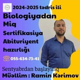 Telegram profile photo for Biologiya MİQ_Sertifikasiya
