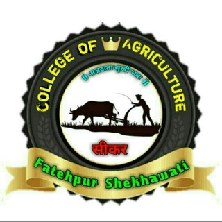 Telegram profile photo for College Of Agriculture Fatehpur (SKNAU) Shekhawati Sikar
