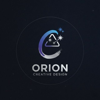Telegram profile photo for ORION CREATIVE DESIGN
