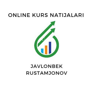 Telegram profile photo for Online kurs natijalari | Javlonbek Rustamjonov