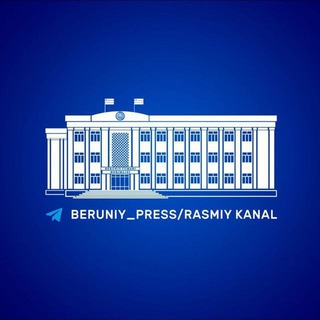 Telegram profile photo for BERUNIY_PRESS/RASMIY KANAL