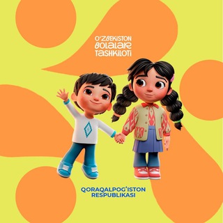 Telegram profile photo for Ózbekstan balalar shólkemi Qaraqalpaqstan Respublikası bólimi rásmiy kanalı