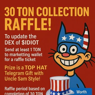 Telegram profile photo for American NFT Gifts for American $IDIOT s