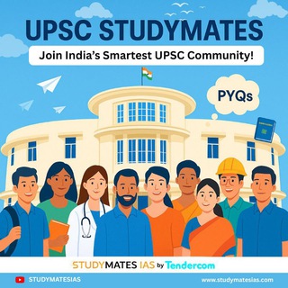 Telegram group profile photo for UPSC STUDYMATES✨