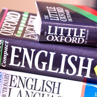 Telegram profile photo for English grammar books