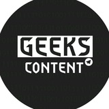 Telegram profile photo for geeks content