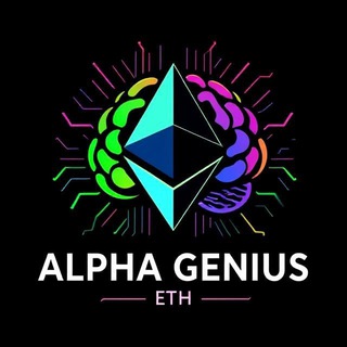 Telegram profile photo for ALPHA GENIUS ETH