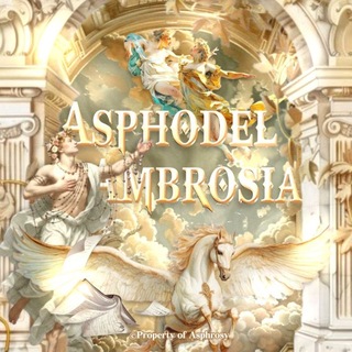 Telegram profile photo for ⚹ㅤAsphodel Ambrosia.