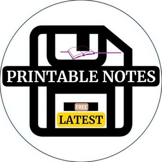 Telegram profile photo for Pw Printable Notes