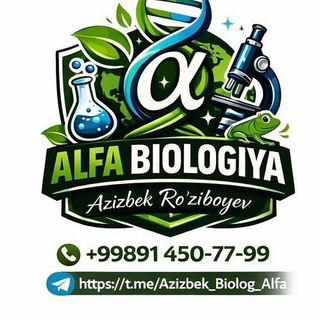 Telegram profile photo for ALFA Biologiya ✔