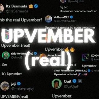 Telegram profile photo for $UpvemberCTOPortal