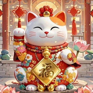 Telegram profile photo for 🎁8KBET🎁 MÈO THẦN TÀI KM 🔱