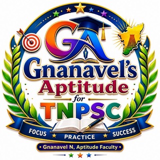 Telegram profile photo for Gnanavel's Aptitude For TNPSC