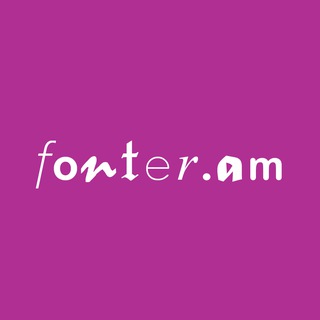 Telegram profile photo for Fonter.am - հայերեն յունիկոդ տառատեսակներ