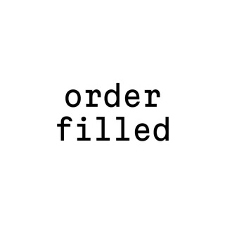 Telegram profile photo for order filled