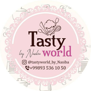 Telegram group profile photo for 🍰🍩🎂Tasty_world🥧🍮🍰