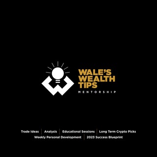 Telegram profile photo for Wale’s Wealth Tips Mentorship (Legacy Group)