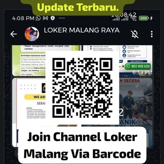 Telegram profile photo for Lowongan Kerja Sales / Marketing