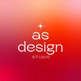 Telegram profile photo for AS design