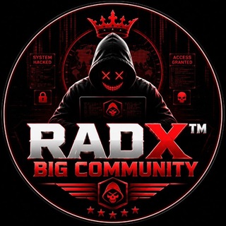 Telegram profile photo for 𝐑𝐀𝐃𝐗™𝐁𝐈𝐆 𝐂𝐎𝐌𝐌𝐔𝐍𝐈𝐓𝐘