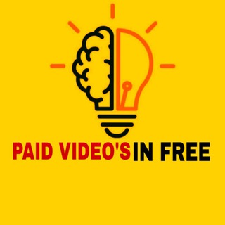 Telegram profile photo for english Paid videos in free