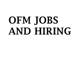 Telegram profile photo for OFM JOBS AND HIRING