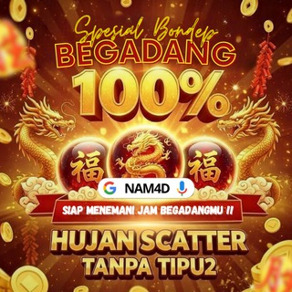 Telegram group profile photo for NAM4D | SITUS SLOT , TOGEL & CASINO TERPERCAYA DAN AMANAH