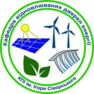Telegram profile photo for Кафедра відновлюваних джерел енергії ФЕА КПІ ім. Ігоря Сікорського