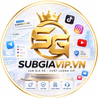 Telegram profile photo for SUBGIAVIP.VN 🔔