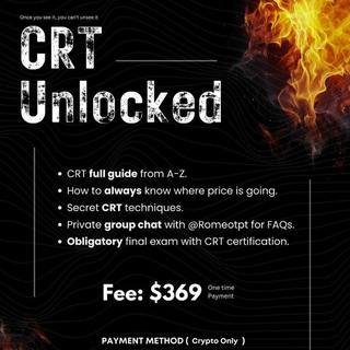 Telegram profile photo for Romeo CRT UNLOCKED