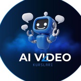 Telegram profile photo for AI video montaj