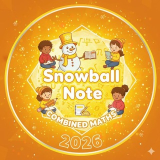 Telegram profile photo for SNOWBALL NOTES.☃️❄️