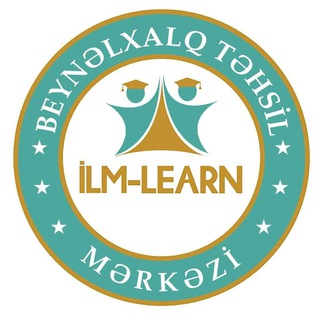 Telegram profile photo for İLM-Learn Beynəlxalq Təhsil Mərkəzi