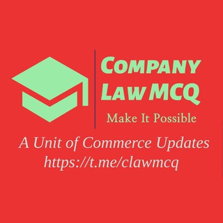 Telegram profile photo for Company Law MCQ (CA, CS, CMA)
