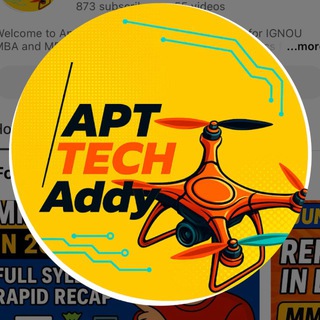 Telegram profile photo for Mba ignou Apttech addy