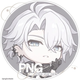 Telegram profile photo for png honkai star rail.