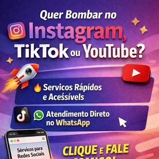 Telegram profile photo for SEGUIDORES PARA INSTAGRAM TIK TOK YOUTUBE 🔥