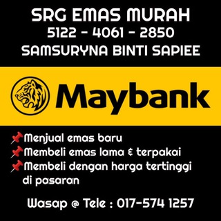 Telegram profile photo for SRG - KATALOG R.TANGAN & R.KAKI 916