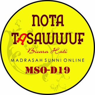Telegram profile photo for NOTA TASAWWUF