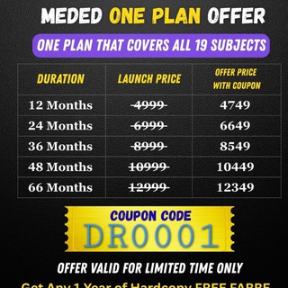 Telegram profile photo for PW Med Ed Offers