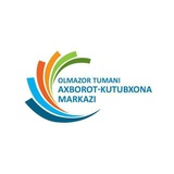 Telegram profile photo for Olmazor tuman axborot-kutubxona markazi
